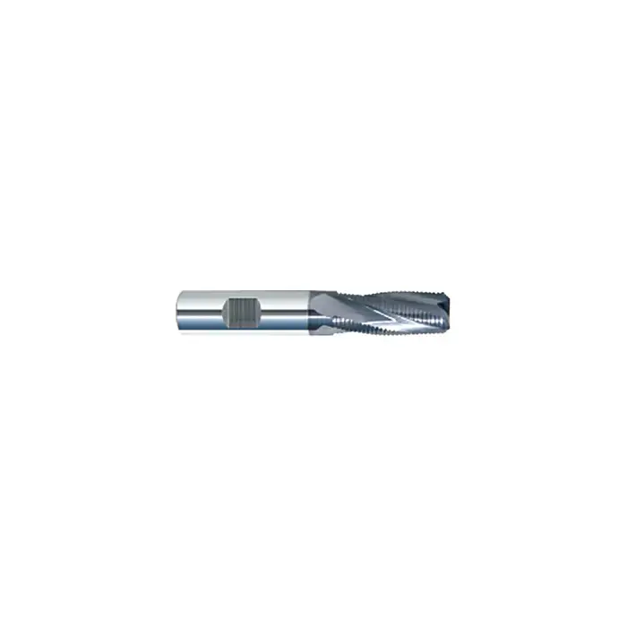 Special Discount RUSHMORE USA 104806 7/16" Size, 1" LOC, 4 Flute, Solid Carbide Roughing End Mill