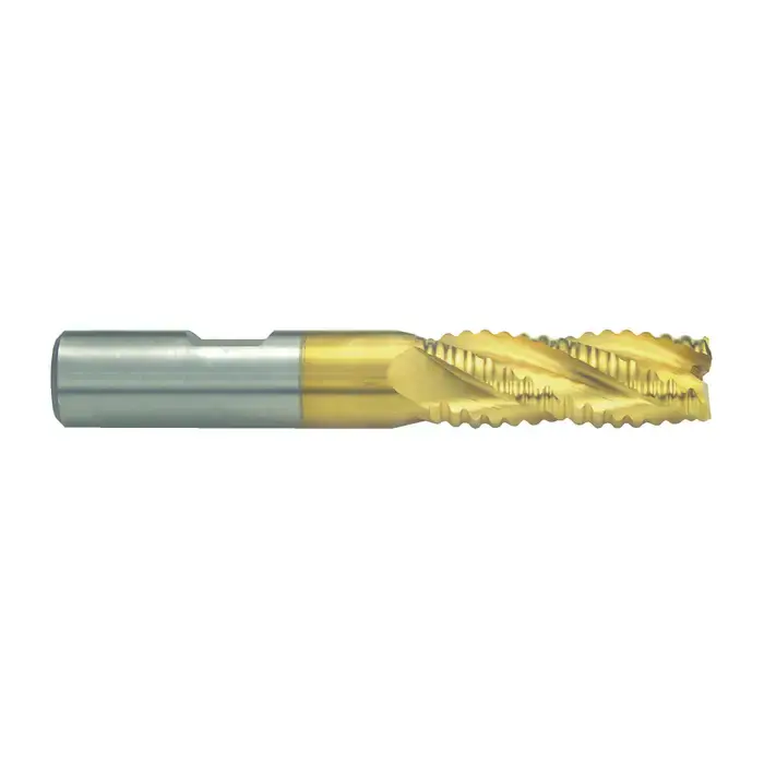 Free Returns TTC PRODUCTION HP 08-204-040 5/8" Size, Coarse Pitch, 2-1/2" LOC, 4 Flute, M42 8% Cobalt Roughing End Mill