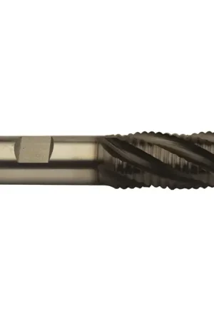 Deal TTC PRODUCTION HP 09-200-380 7/8" Size, Coarse Pitch, 3-1/2" LOC, 5 Flute, M42 8% Cobalt Roughing End Mill