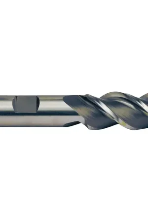 Best Seller TTC PRODUCTION HP 08-194-615 1-1/8" Size, 2" LOC, 3 Flute, M42 8% Cobalt Roughing/Finishing End Mill