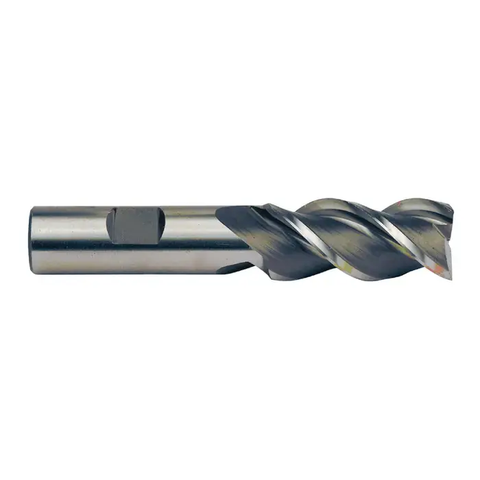Best Seller TTC PRODUCTION HP 08-194-615 1-1/8" Size, 2" LOC, 3 Flute, M42 8% Cobalt Roughing/Finishing End Mill