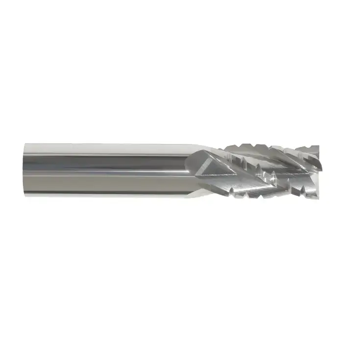 Crafted MEGA MONSTER 257-625114 5/8" Size, 1-1/4" LOC, 4 Flute, Solid Carbide Roughing/Finishing End Mill