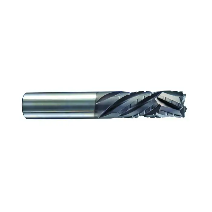 NIAGARA N77312 3/8" Size, 1-1/8" LOC, 3 Flute, Solid Carbide Roughing/Finishing End Mill Holiday Sale