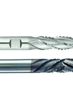 Authentic NIAGARA N68954 1" Size, 3" LOC, 4 Flute, Cobalt Roughing/Finishing End Mill