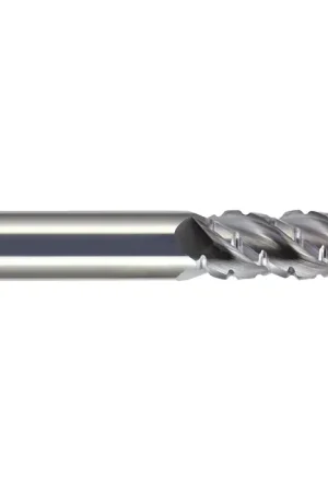 Affordable MELIN 105665 1/2" Size, 1-1/4" LOC, 4 Flute, Solid Carbide Roughing/Finishing End Mill
