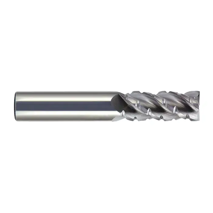Affordable MELIN 105665 1/2" Size, 1-1/4" LOC, 4 Flute, Solid Carbide Roughing/Finishing End Mill