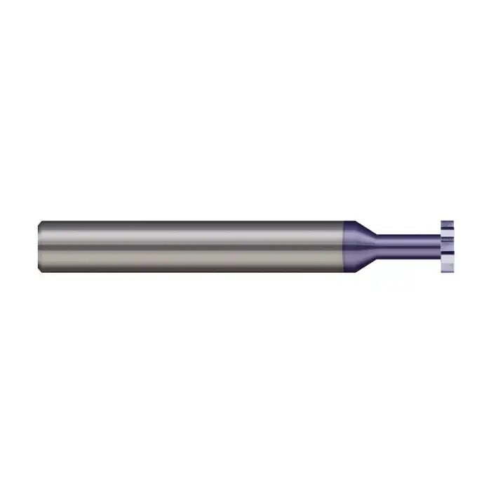 Mega Sale MICRO 100 KC-125-190-050X 1/8" Dia., None ANSI, .050" Face Width, Solid Carbide, 6 Teeth Woodruff Keyseat Cutter