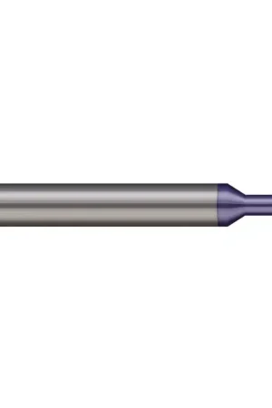 Place Order MICRO 100 KC-500-750-125X 1/2" Dia., None ANSI, 1/8" Face Width, Solid Carbide, 8 Teeth Woodruff Keyseat Cutter