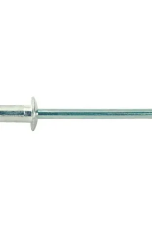 VALUERIVET AB62-64MGV .063" - .480" Grip Range, 11 Drill Size, Aluminum Rivet, Clear Zinc Plated Steel Mandrel Rivets Weekend Sale