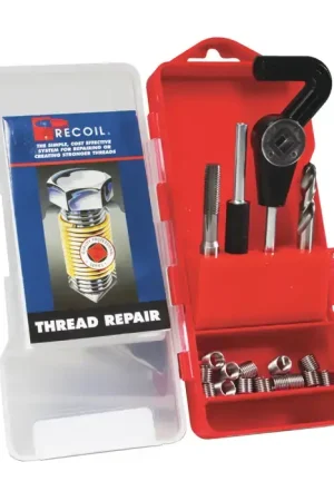 Last Chance RECOIL 35038 15 Inserts, 3mm x .50mm Metric 1.5 x D Insert Length STI Thread Repair Set
