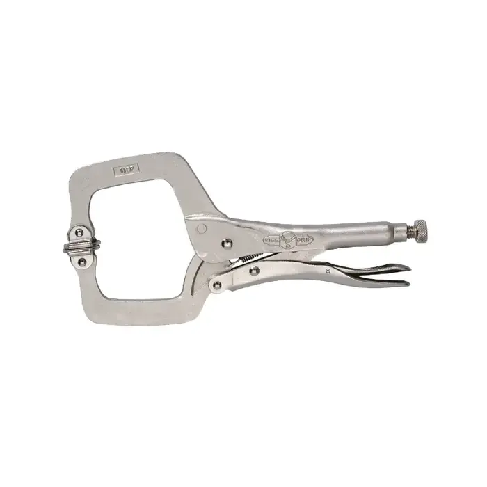 One Day Deal IRWIN 6SP 2" Jaw Capacity, 6" Length, "C" Clamps With Swivel Pad Type Locking Plier