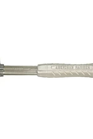 AMERICAN HAMMER AM15ZNAG 1-1/4" Face Diameter, 1.5 lbs. Head Weight, 12" Handle Length Zinc Alloy Head Hammer Same Day Shipping