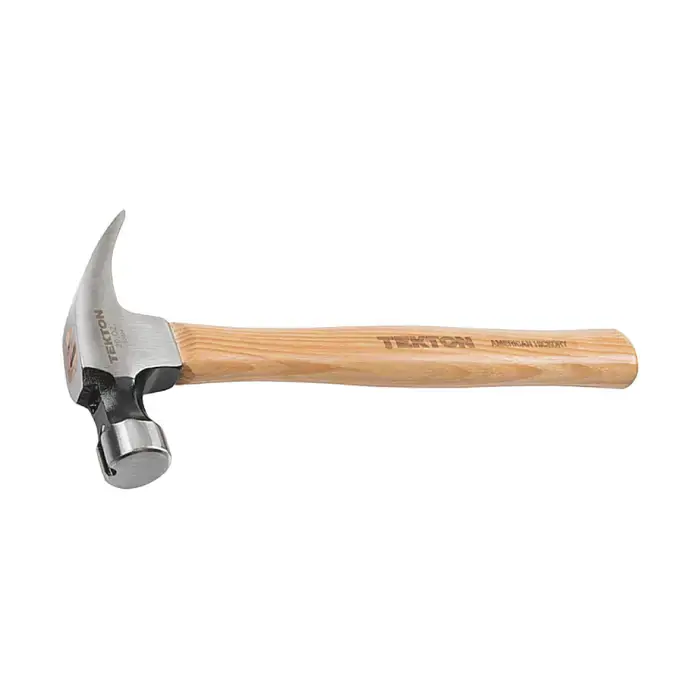TEKTON 30304 20 oz. Head Weight, 13" Overall Length, Hickory Handle Material Claw and Ripping Hammer Affordable