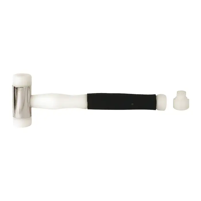 Don't Miss Out TTC NH910 1" (25mm) Face Diameter, .37 lbs. Head Weight, 10-5/8" Handle Length Plastic Mallet