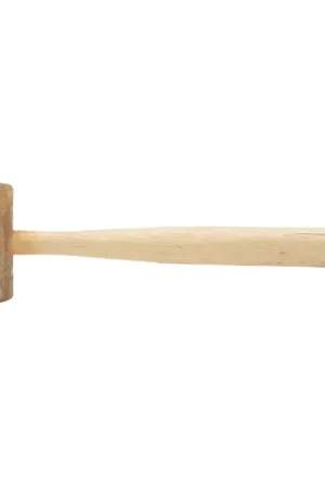 GARLAND 11002 1-1/2" Face Diameter, 6 oz. Head Weight, 12-1/2" Overall Length Rawhide Face Mallet Must Have