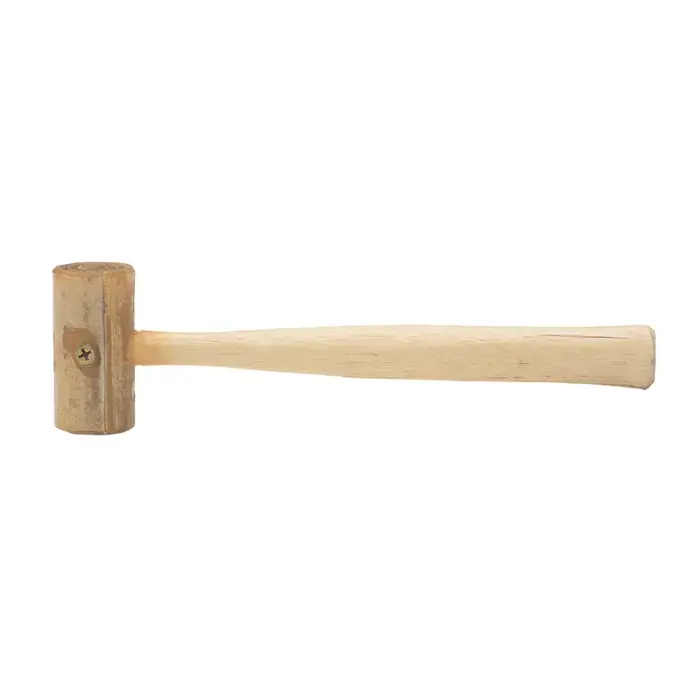 GARLAND 11002 1-1/2" Face Diameter, 6 oz. Head Weight, 12-1/2" Overall Length Rawhide Face Mallet Must Have