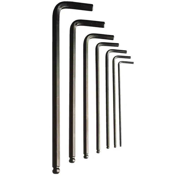 BONDHUS 16054 2.5mm Hex Size, 112mm Long Arm Length, ProGuard Finish Ball Key Trusted Brand