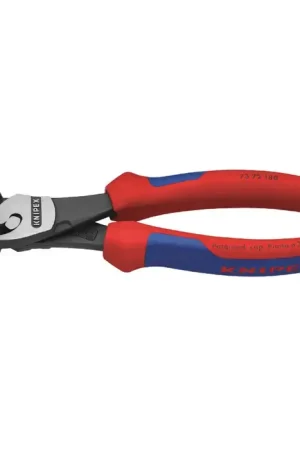 KNIPEX 73 72 180 BK 1" Jaw Length, 7-1/4" Overall Length Diagonal Cutting Pliers Certified