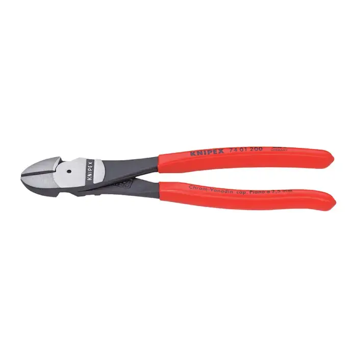 Today Only KNIPEX 74 01 200 15/16" Jaw Length, 8" Overall Length Diagonal Cutting Pliers