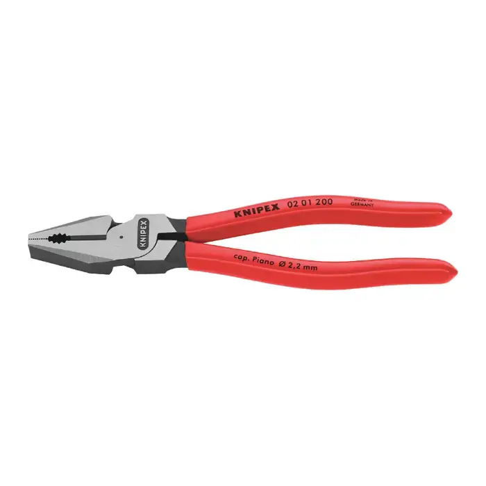 Best Choice KNIPEX 02 01 200 SBA 2" Jaw Length, Serrated Jaw Type, 8" Overall Length Lineman‘s Pliers
