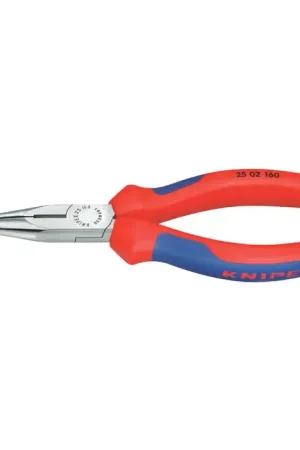 Instant Buy KNIPEX 25 02 160 SBA 1.10" Jaw Length, 6.3" Overall Length, Serrated Jaw Type Slim Line Pliers