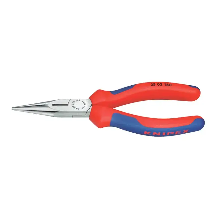 Instant Buy KNIPEX 25 02 160 SBA 1.10" Jaw Length, 6.3" Overall Length, Serrated Jaw Type Slim Line Pliers