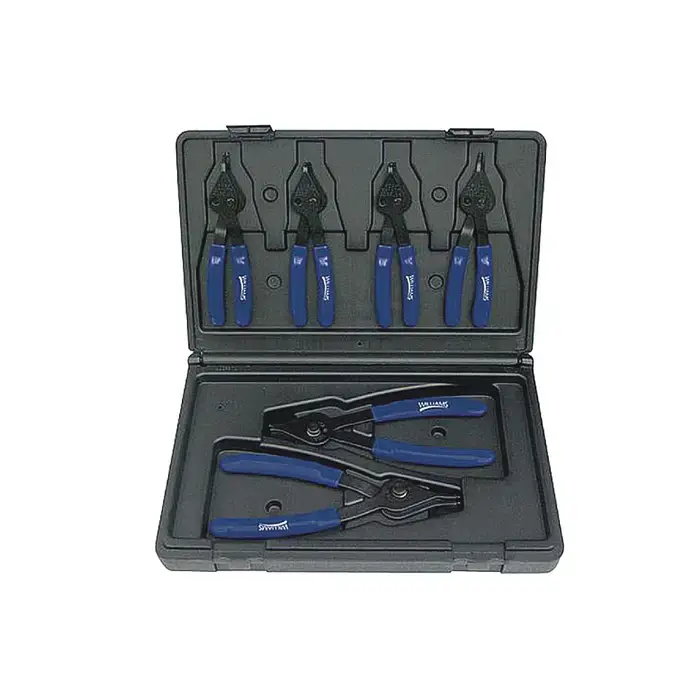 WILLIAMS PL-1606 .038" - .070" Capacity, 6 Piece Internal/External Snap Ring Pliers Set Type Snap Ring Pliers Discount