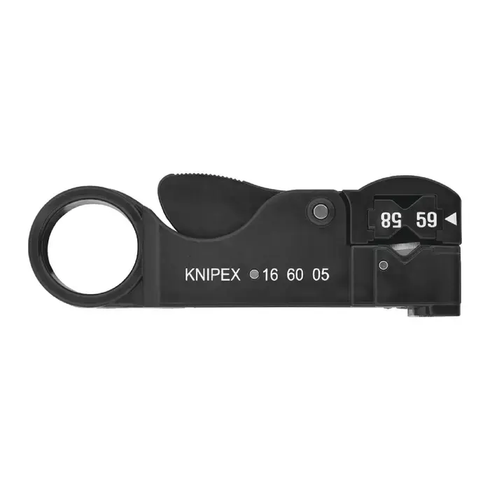 KNIPEX 16 60 05 SB RG 58, RG 59, RG 62 Capacity, 8" Overall Length, Stripper Type Wire Strippers Instant Buy
