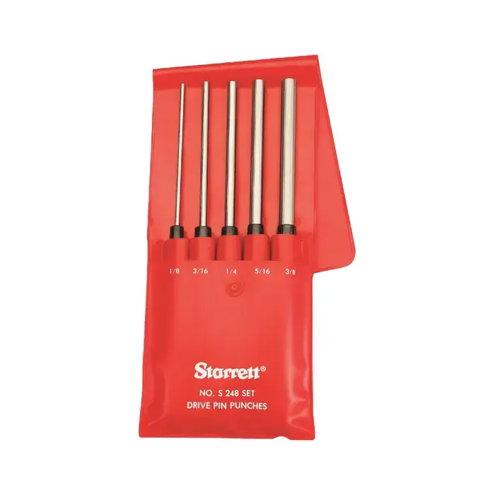 STARRETT S248PC Punch Set Type, Pin Style, 5 No. of Pieces in Set Punch & Chisel Set Secure Checkout
