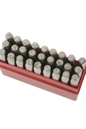 Certified PRYOR PPR27030 Letter Set Type, 1/8" Character Size, A-Z and & Characters Letters & Figures
