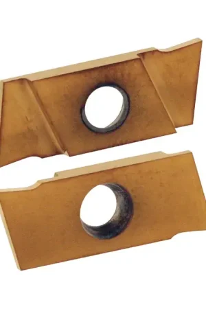 NIKCOLE - GIE-7-GP-1.0RN C5-PV, Indexable Carbide On-Edge Grooving Insert, 0.039" Cutting Width, Right Hand Best Choice