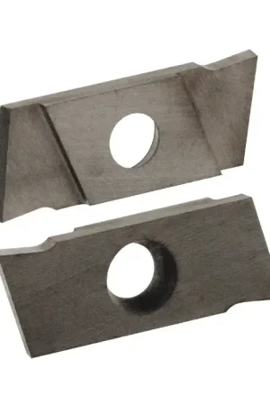 Mega Sale NIKCOLE - GIE-7-GP-1.5RL C2, Indexable Carbide On-Edge Grooving Insert, 0.059" Cutting Width, Right Hand