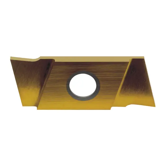 NIKCOLE - GIE-7-GP-1.5LN C5-PV, Indexable Carbide On-Edge Grooving Insert, 0.059" Cutting Width, Left Hand Get Yours
