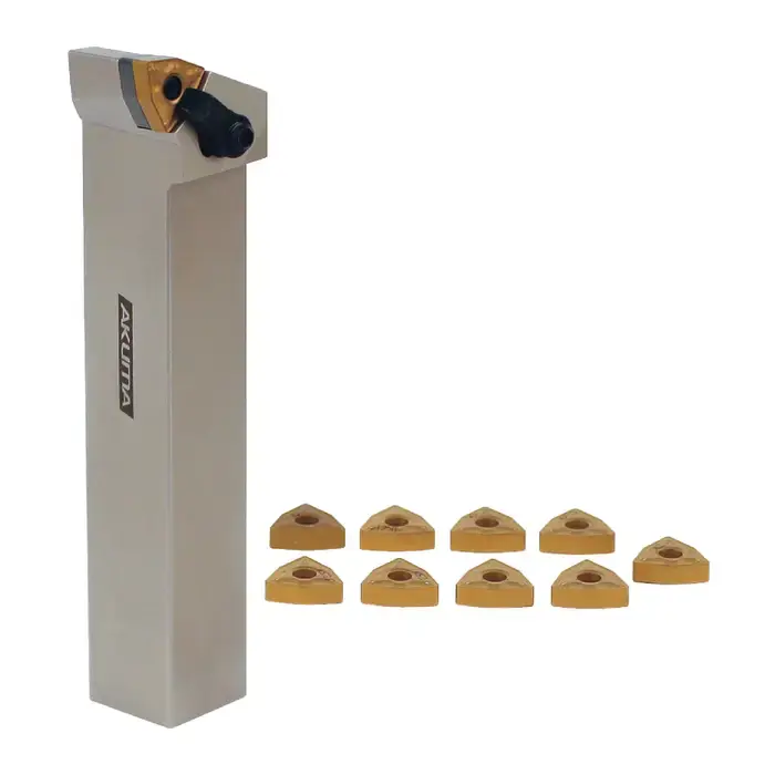 Affordable AKUMA 11.06.00992 - 1.0" WNMG43_ Turning Set with Inserts (Single), Right Hand