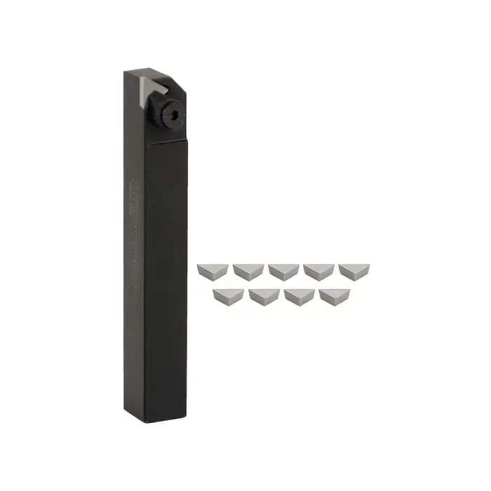 Fan Favorite TERRA CARBIDE 11-0532-06 - 3/4" TPG32_ Turning Set with Inserts (Single), Right Hand