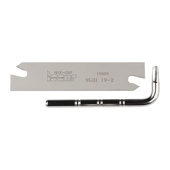 Latest ISCAR 2300622 - SGIH 32-4 Cut-Off / Parting Blade, GTN-4 Inserts, 1.26" (32mm) Blade Height, NEUTRAL, STANDARD