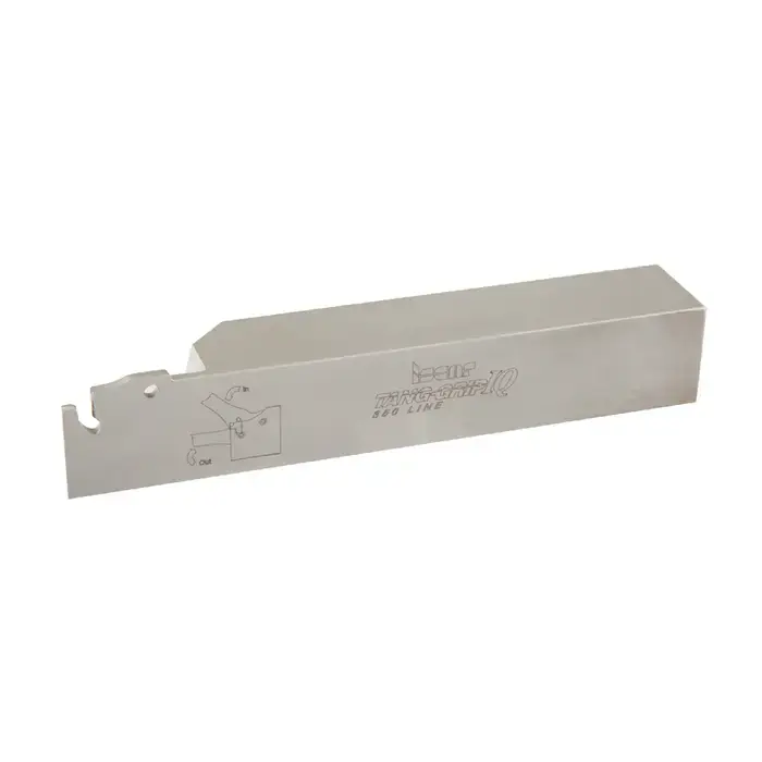 Limited Time ISCAR 2301824 - 3/4" Shank, Grooving Tool Holder / Monoblock, TAG N3 Tang-Grip IQ Inserts, Right Hand