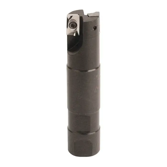 Luxury AKUMA 07.06.00137 - APPS.10.087.R-S.075, 0.875" 90 Degree Indexable End Mill for APKT1003 Inserts, Weldon, Right Hand