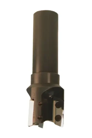 Final Sale MIL-TEC 10075 - HV10-1.5-3-10, 1.500" 90 Degree Indexable End Mill for HV10 Inserts, Weldon, Right Hand