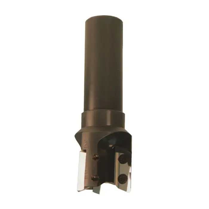 Final Sale MIL-TEC 10075 - HV10-1.5-3-10, 1.500" 90 Degree Indexable End Mill for HV10 Inserts, Weldon, Right Hand