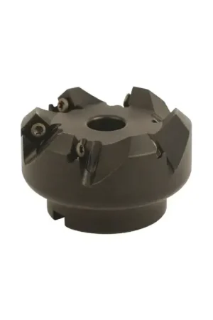 Top Pick AKUMA 09.02.00697 - SNAC.12.250R-6, 2.500" 45 Degree Indexable Face Mill for SNMX1205 Inserts, Right Hand
