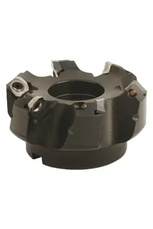 AKUMA 09.03.00727 - 2.500" - 45 Degree Indexable Face Mill Set with Inserts, Right Hand Instant Buy