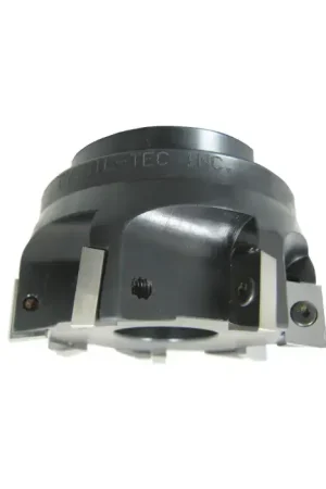 MIL-TEC 10063 - HV5HD-3-7, 3.000" 90 Degree Square Shouldering Indexable Face Mill for HV5HD Inserts, Right Hand Special Discount