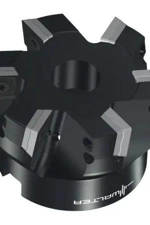 Crafted WALTER 6556170 - M4132.038-B13-05-09, 1.500" 90 Degree Square Shouldering Indexable Face Mill for SDMT09T3__ Inserts, Right Hand