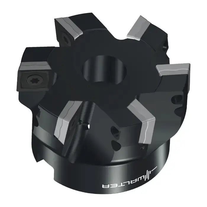WALTER 6741208 - M4132.051-B19-06-09, 2.000" 90 Degree Square Shouldering Indexable Face Mill for SDMT09T3__ Inserts, Right Hand Hassle-Free Returns