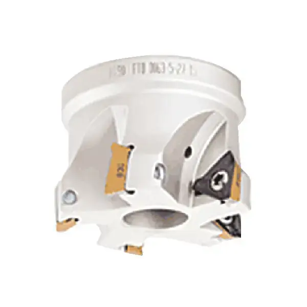 ISCAR 3106570 - HM390 FTD D6.00-10-2.0-15, 6.000" 90 Degree Square Shouldering Indexable Face Mill for TDKT1505 Inserts, Right Hand Fresh Stock