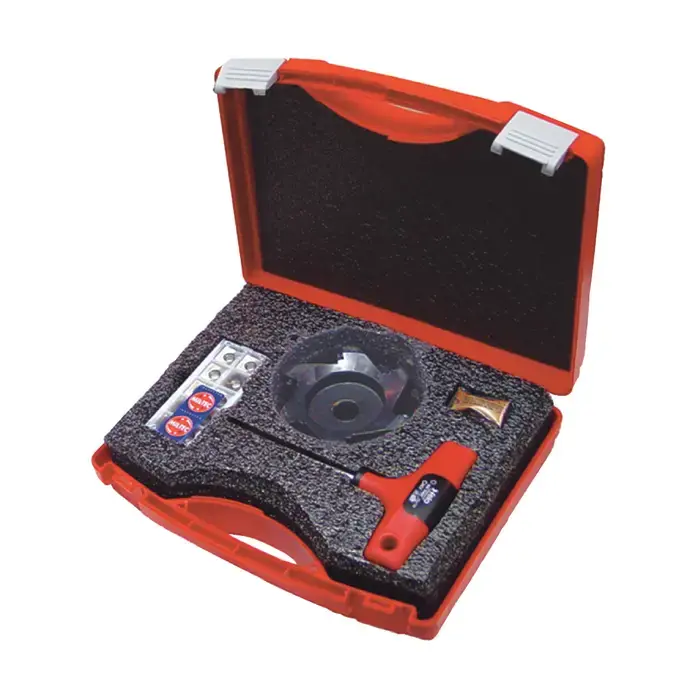 Flash Sale MIL-TEC KT-PS45L-2 - 2.000" - Multi Insert Indexable Face Mill Set with Inserts, Right Hand