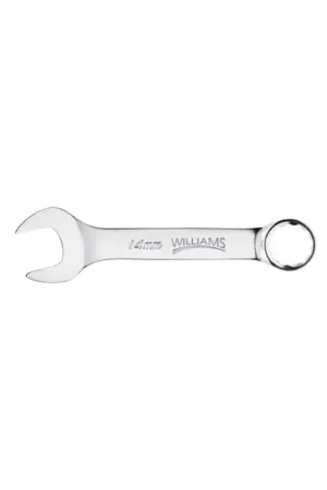 WILLIAMS 11714 Individual Type, 14mm Size, 12 No. of Points Combination Wrench Fast Shipping