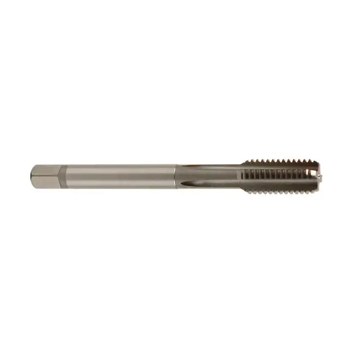 Must Have YMW 1"-8 Size, H7 Thread Limit, Bottoming Chamfer, 4 Flute, Bright Vanadium High Speed Steel, Right Hand Cut Straight Flute Hand Tap