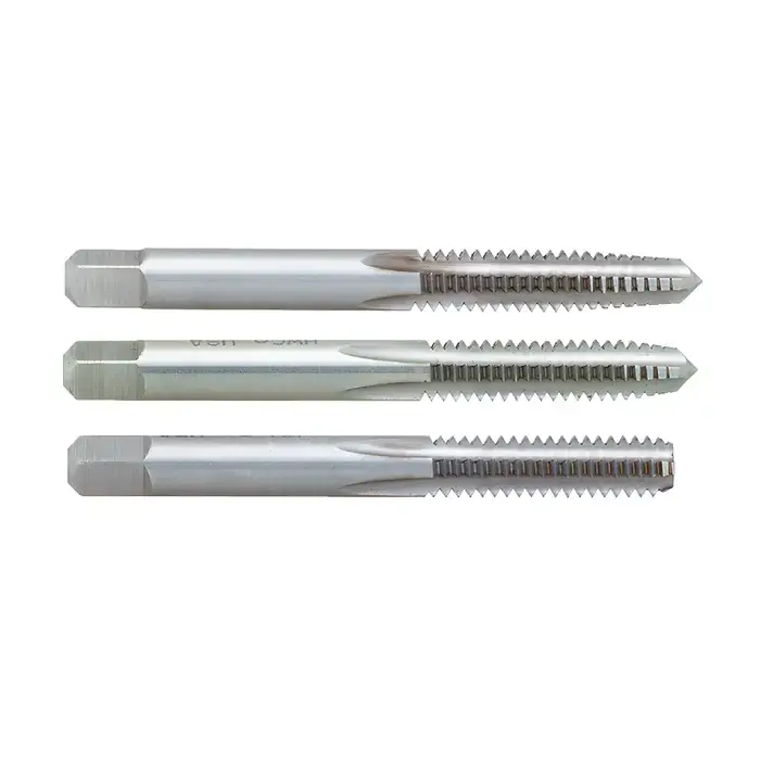 Buy Today REGAL 029511AS 8mm-1.25mm Size, D5 Thread Limit, Taper Chamfer, 4 Flute, Bright High Speed Steel, Right Hand Cut Straight Flute Hand Tap